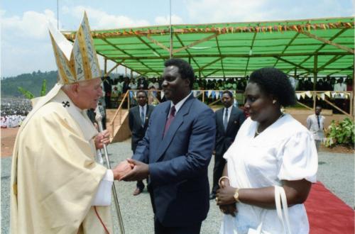 Visite du pape au Rwanda